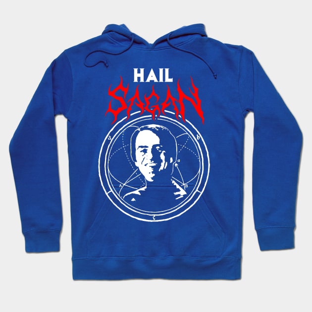 Hail Sagan merch Hoodie by rosart